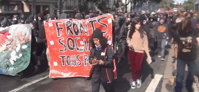 'Tembeller burada, Macron nerede?'