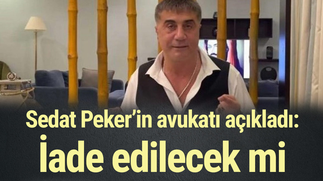 Sedat Pekerin Avukat A Klad Ade Edilecek Mi