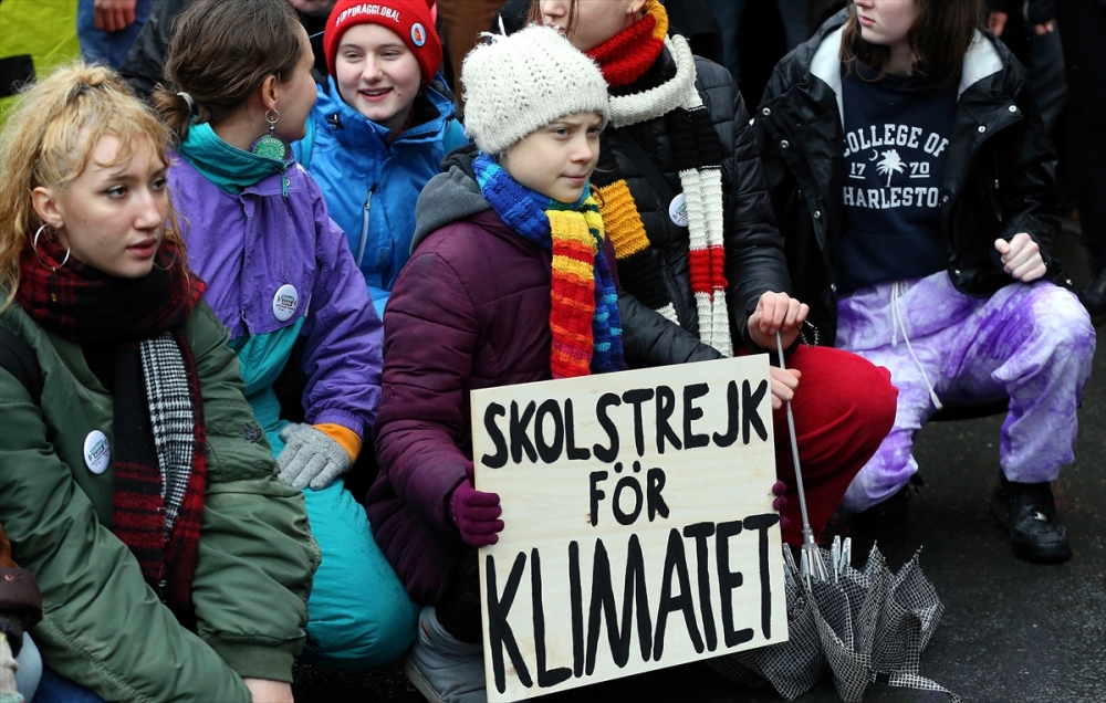 İklim protestosuna binlerce kişi katıldı 10