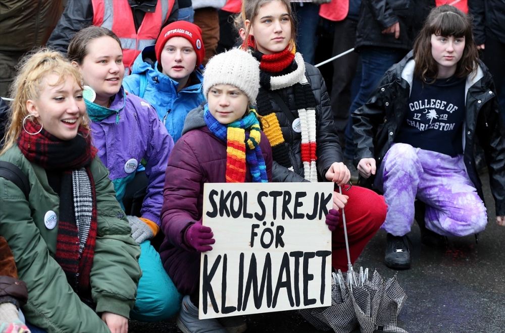 İklim protestosuna binlerce kişi katıldı 13