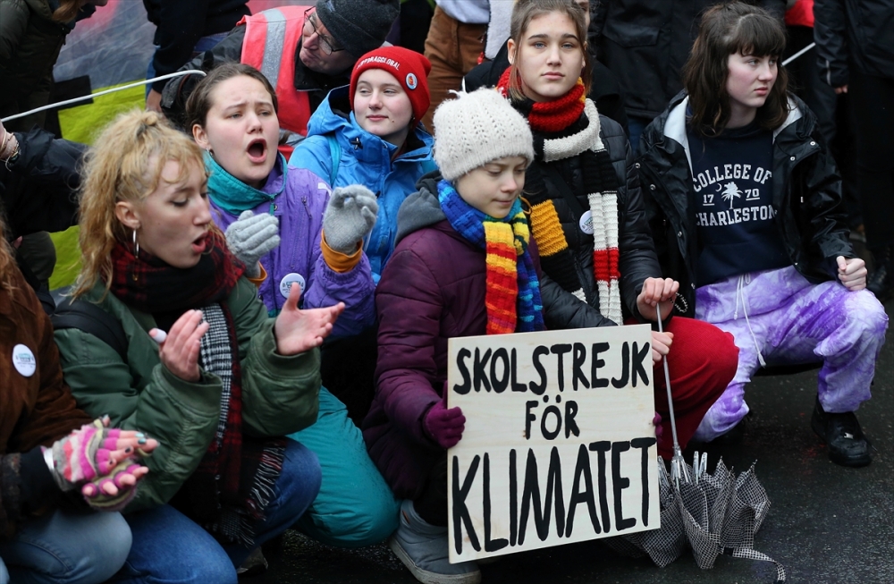 İklim protestosuna binlerce kişi katıldı 18