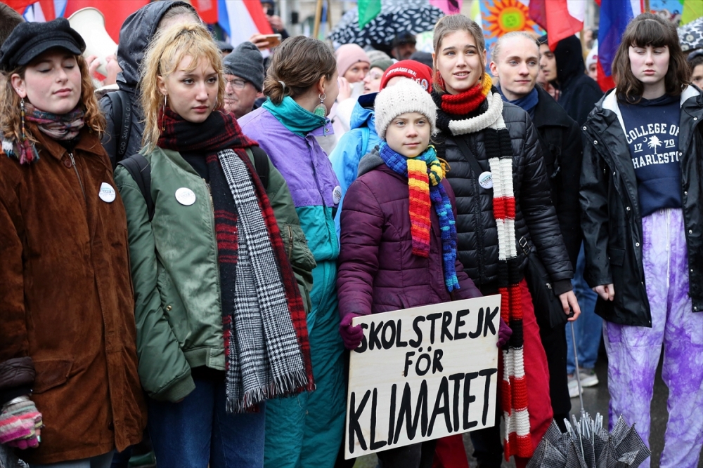 İklim protestosuna binlerce kişi katıldı 20