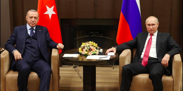 Erdoğan ve Putin Soçi'de bir araya geldi: Kritik zirveden fotoğraflar