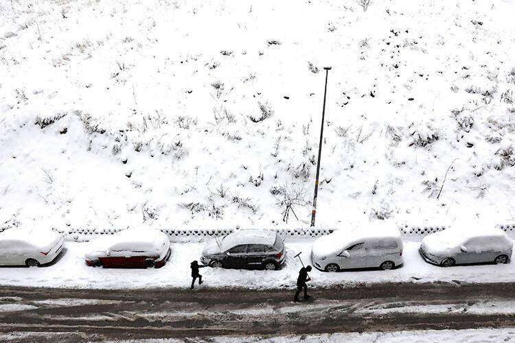 Dünya bu görüntülere mest oldu: Türkiye'den kar manzaraları 10