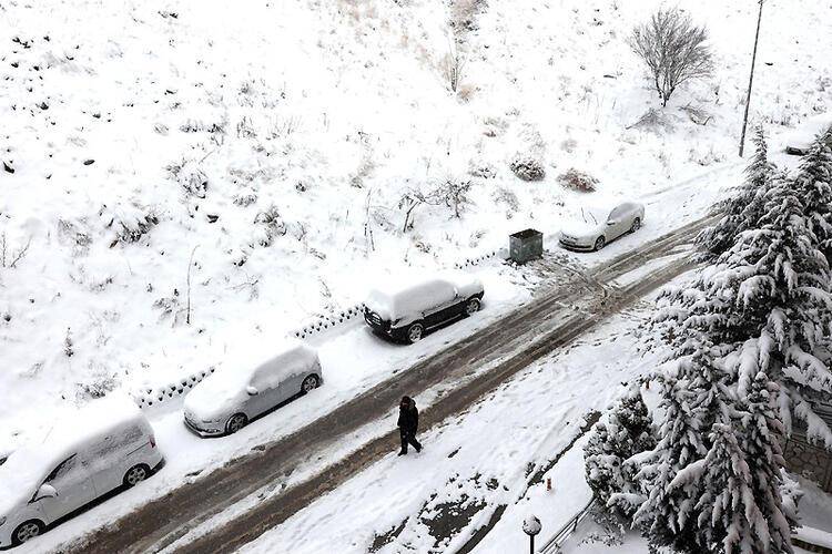 Dünya bu görüntülere mest oldu: Türkiye'den kar manzaraları 14