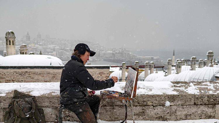 Dünya bu görüntülere mest oldu: Türkiye'den kar manzaraları 17