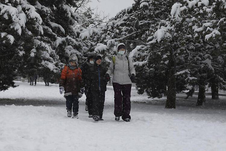 Dünya bu görüntülere mest oldu: Türkiye'den kar manzaraları 19
