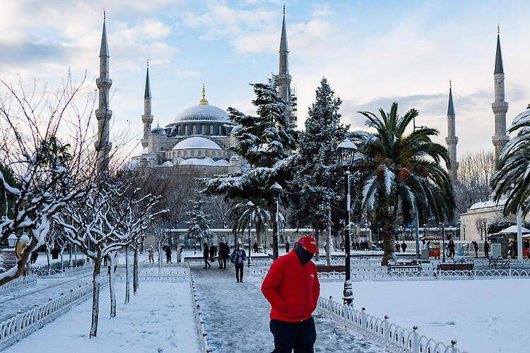 Dünya bu görüntülere mest oldu: Türkiye'den kar manzaraları 21