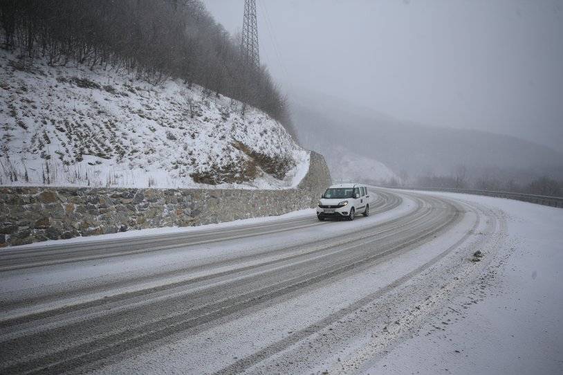 Dünya bu görüntülere mest oldu: Türkiye'den kar manzaraları 24