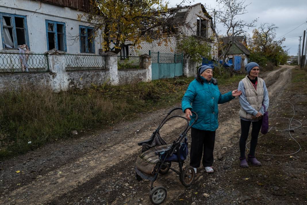 Ukrayna'nın yeniden kontrolüne geçen Velyka Oleksandrivka köyü savaşın izlerini taşıyor 5