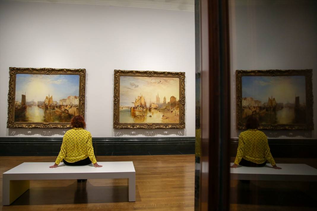 Joseph Turner'ın tabloları National Gallery'de sergileniyor 10