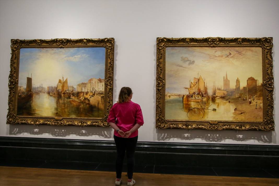 Joseph Turner'ın tabloları National Gallery'de sergileniyor 13