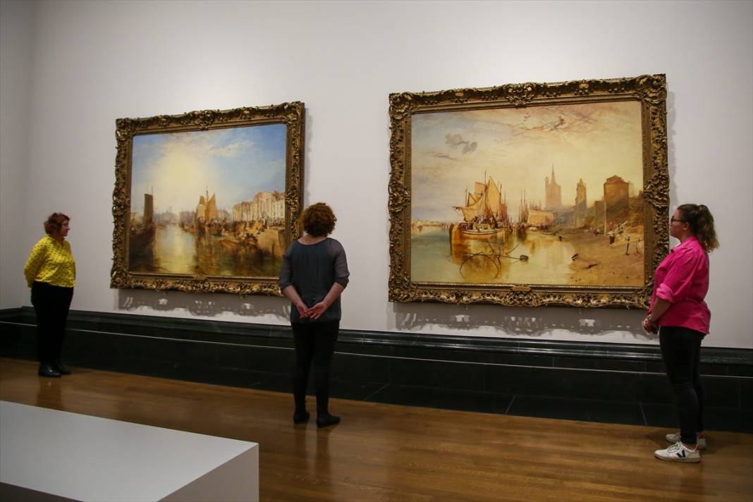 Joseph Turner'ın tabloları National Gallery'de sergileniyor 3