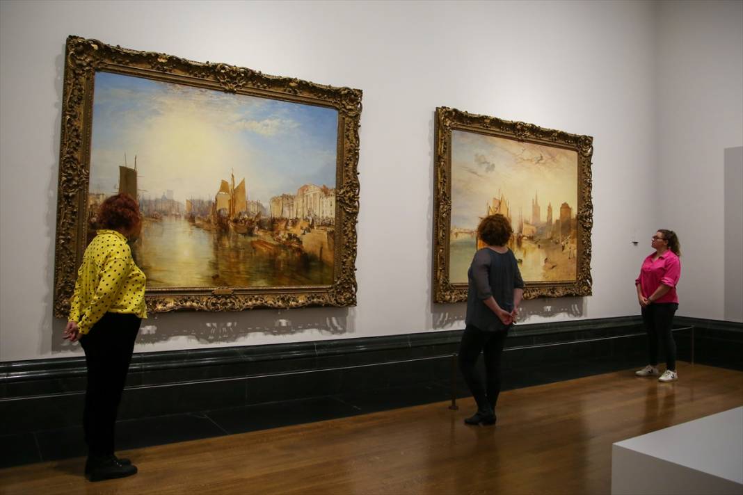 Joseph Turner'ın tabloları National Gallery'de sergileniyor 4