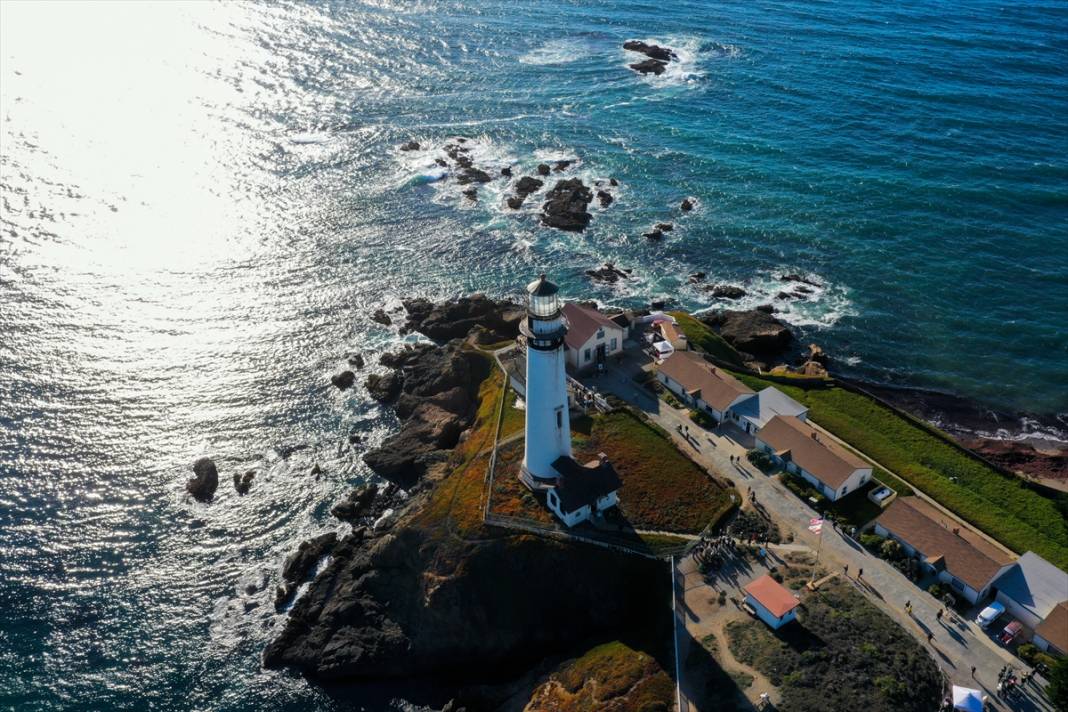 Kaliforniya'da Piegon Point isimli Deniz Feneri 11