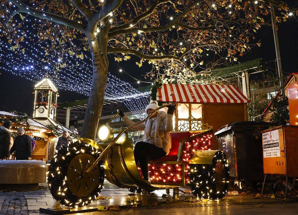 Almanya'da geleneksel Noel pazarları kuruldu 15