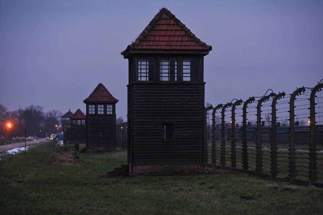 Polonya’da bulunan Auschwitz-Birkenau Nazi toplama kampı 1