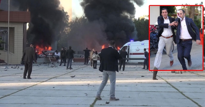 Adana Valiliği'ne bombalı araçla saldırı 1