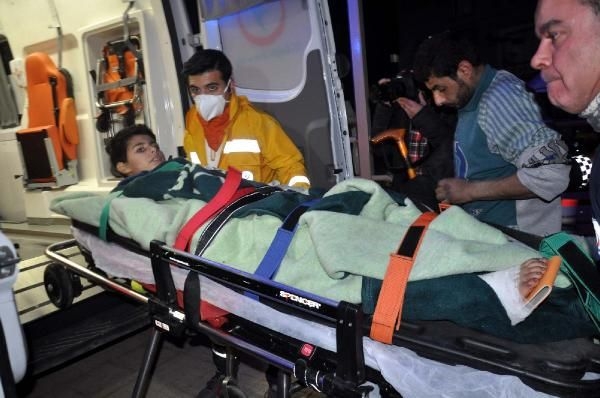 Halep'ten Türkiye'ye yaralılar geliyor 6