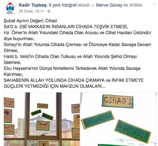 AKP'li belediyeden 'cihad' çağrısı 2