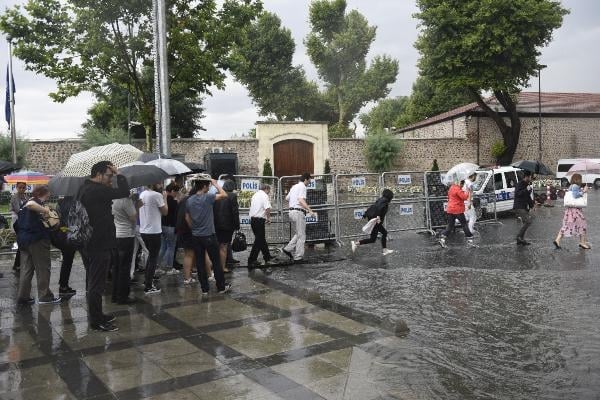 İstanbul'da yağmura teslim 26