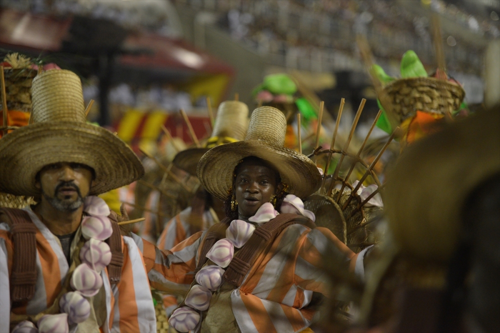Rio Karnavalı'ndan renkli kareler 11