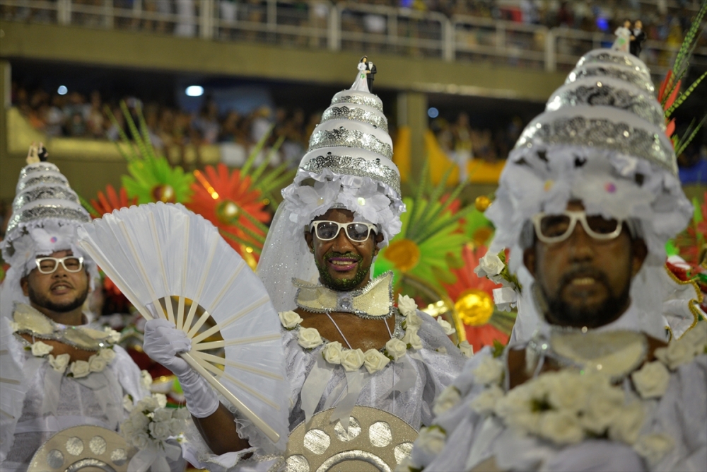 Rio Karnavalı'ndan renkli kareler 14