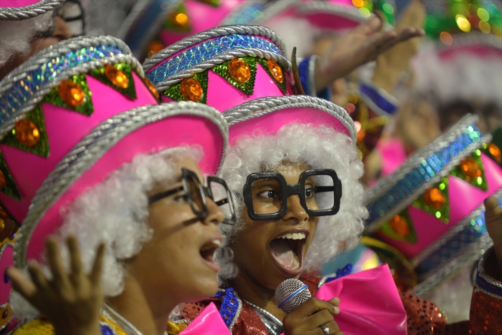 Rio Karnavalı'ndan renkli kareler 25