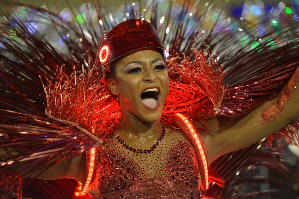 Rio Karnavalı'ndan renkli kareler 40