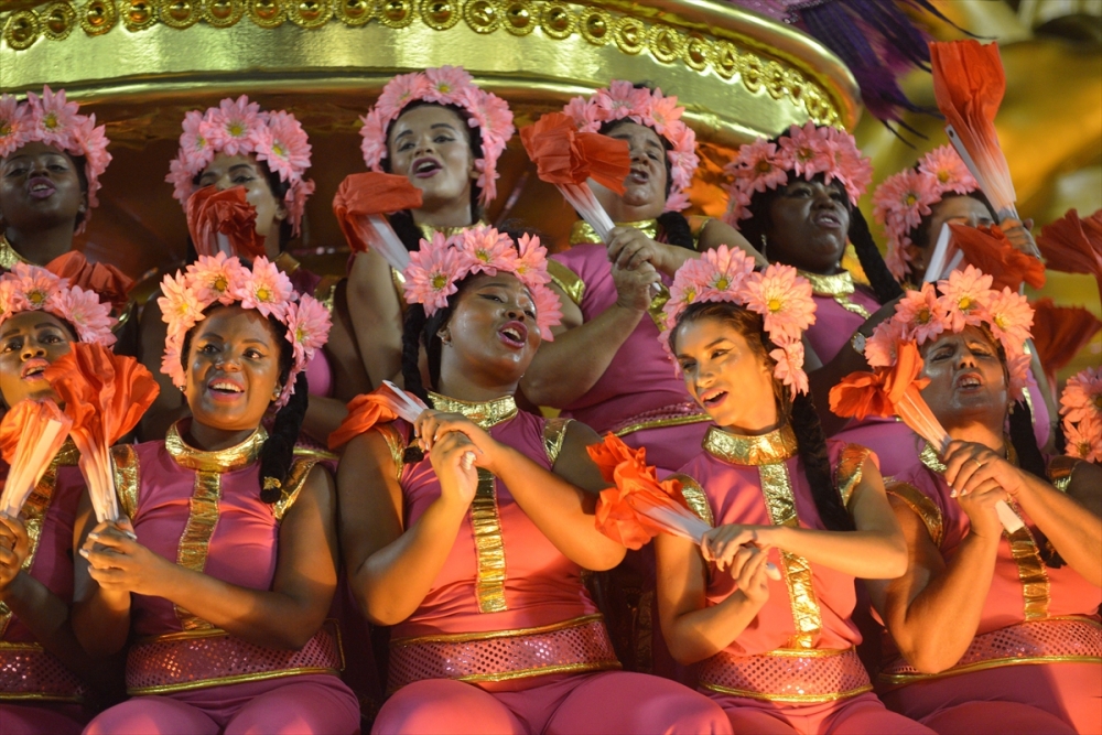 Rio Karnavalı'ndan renkli kareler 55
