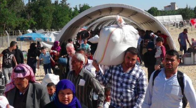 Suriyeliler, bayram için ülkesine gitti 8