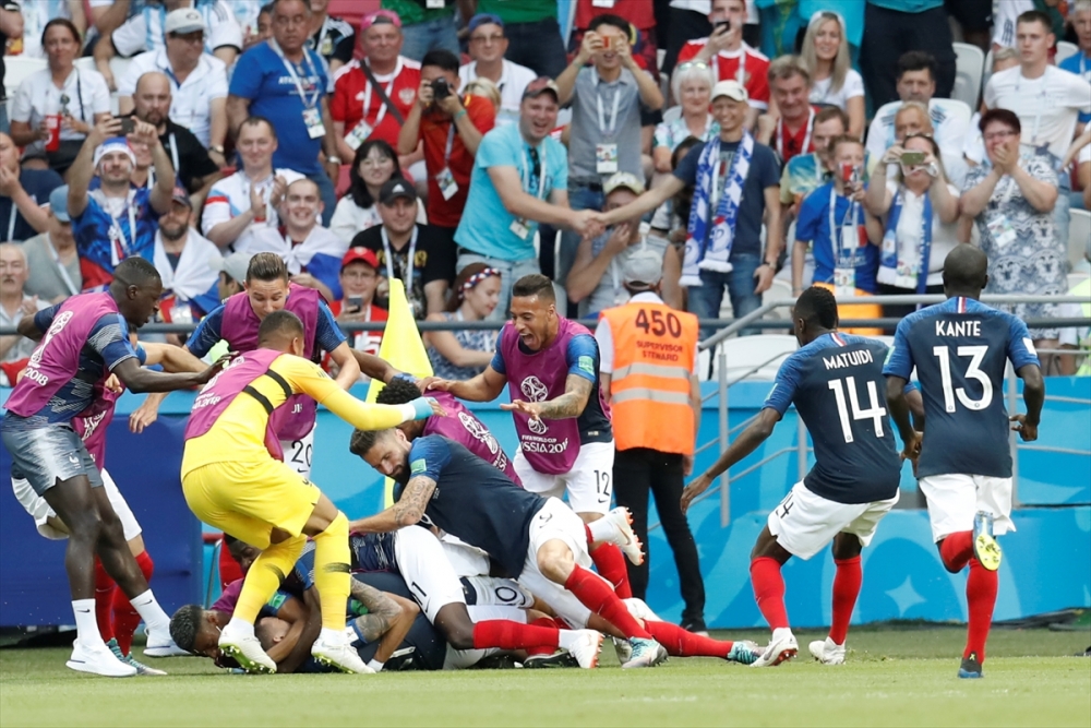 Fransa, çeyrek finale yükselen ilk takım oldu 20
