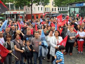 CHP'liler Köln'den Kılıçdaroğlu'na destek verdiler