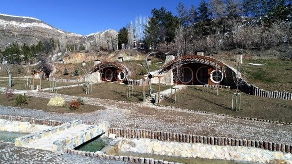 'Hobbit Köyü' Sivas'ta hizmete açıldı 4