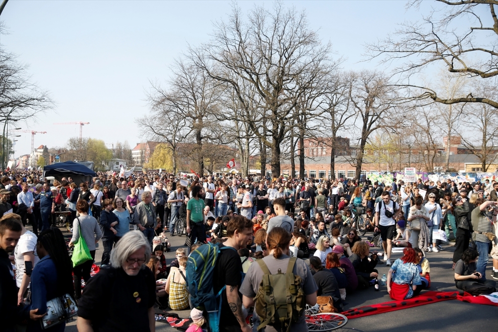 Almanya’daki kira artışı protesto edildi 18