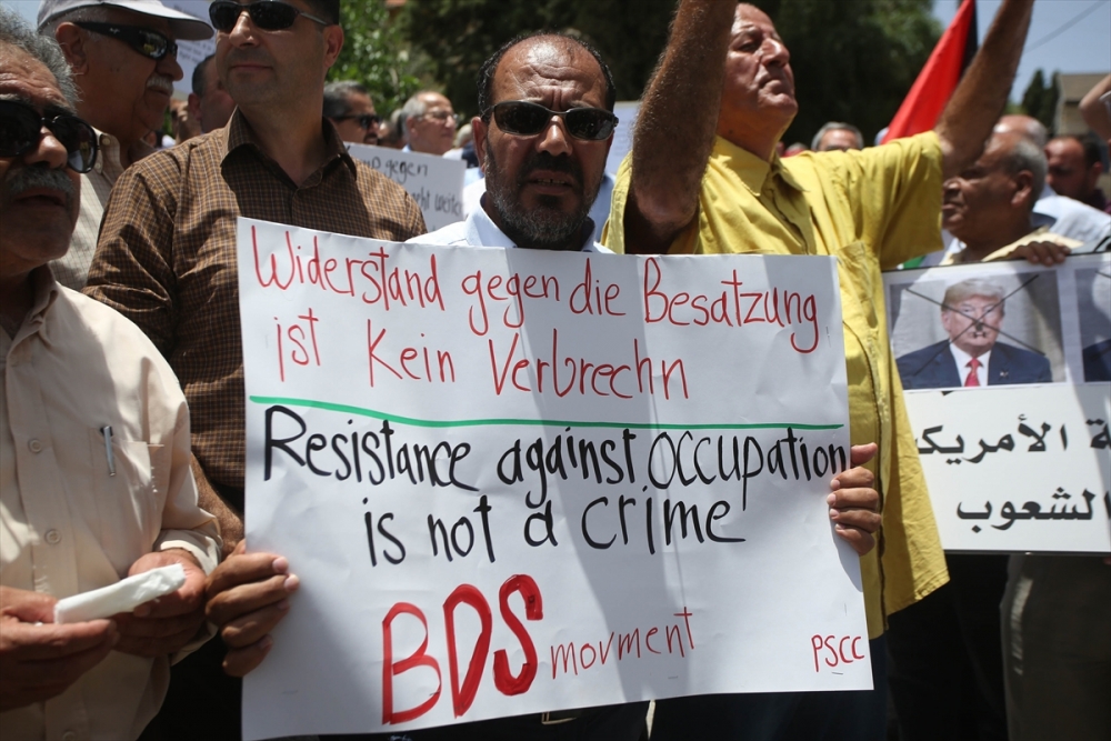 Filistin’den Almanya’ya BDS protestosu 5