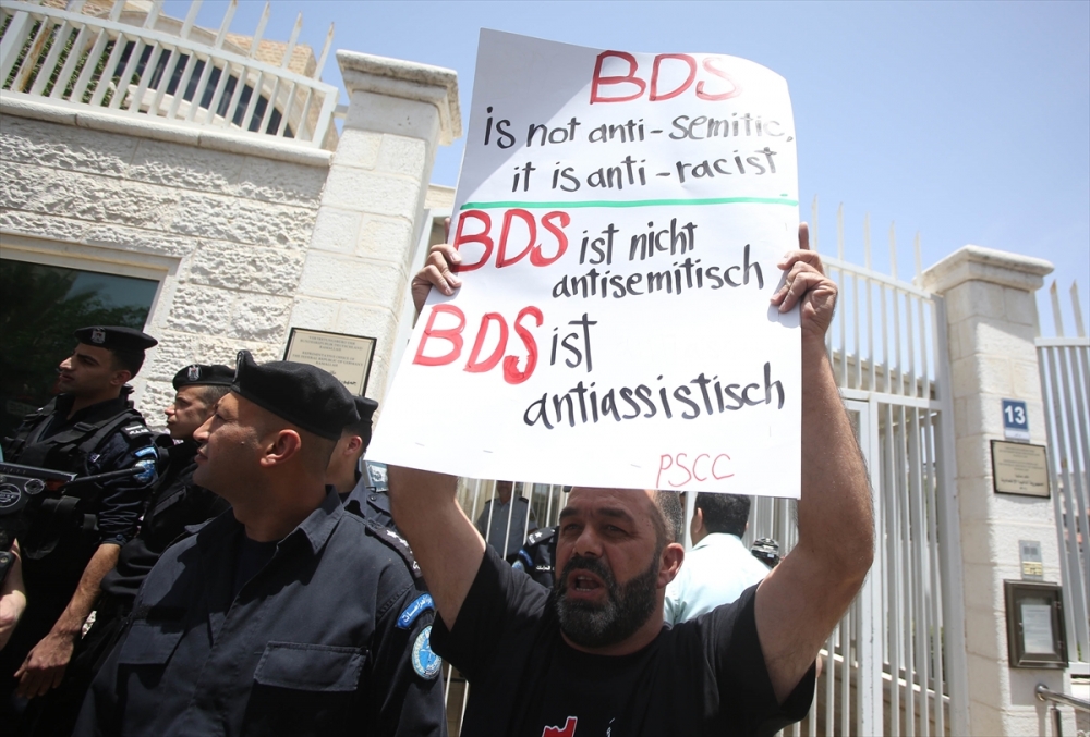 Filistin’den Almanya’ya BDS protestosu 7