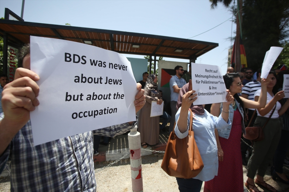 Filistin’den Almanya’ya BDS protestosu 8