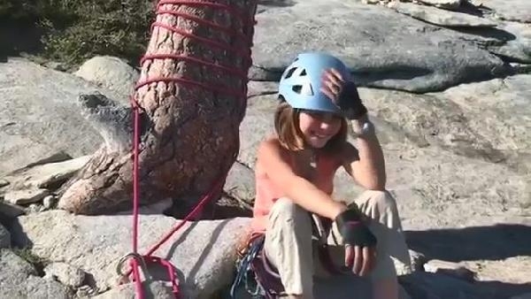 10 yaşında, 900 metreye tırmandı 2