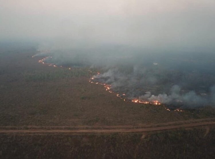 Amazon yangınları uzaydan görüntülendi 3