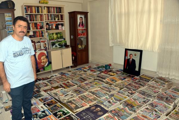 17 yıldır 'Erdoğan haberlerini' topluyor 9