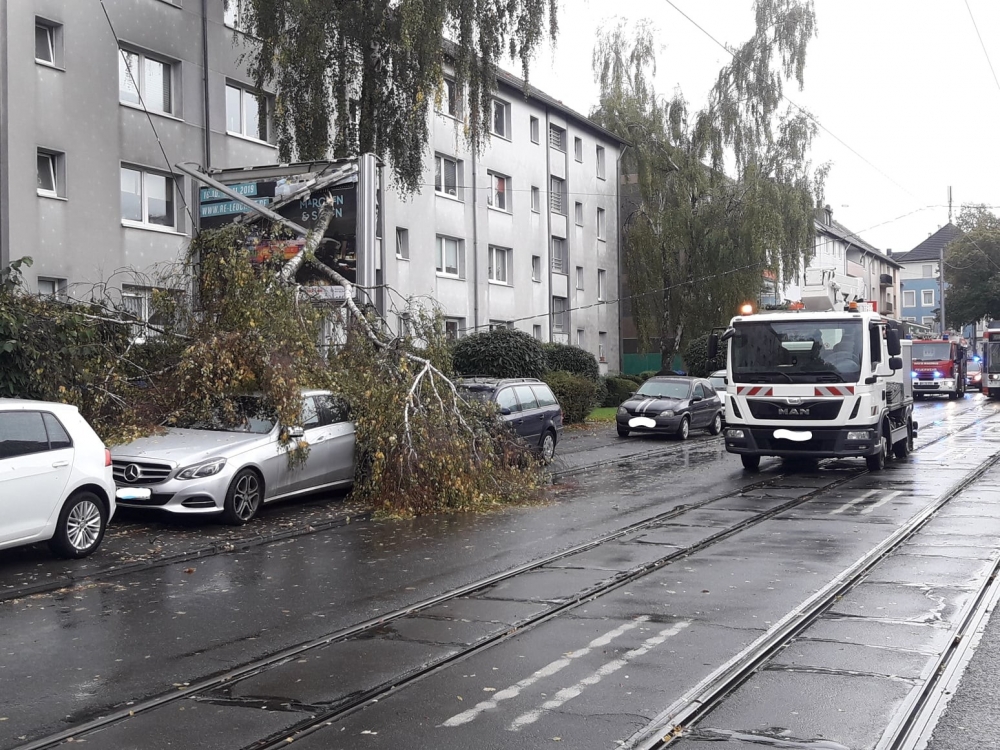 Almanya’da fırtına hayatı felç etti, tren ve tramvay seferleri aksadı 2