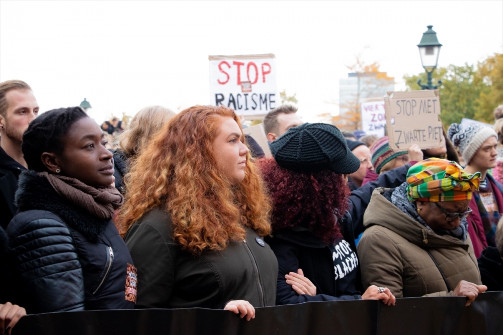 Hollanda'da ırkçılık karşıtı protesto 2