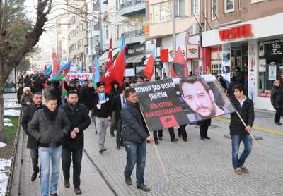 Eskişehir'de 'Türkçülük yürüyüşü'
