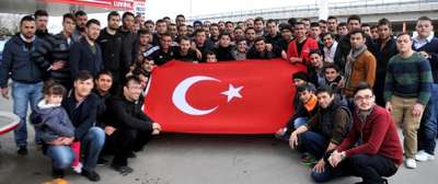 Özgecan için 200 otomobille kent turu