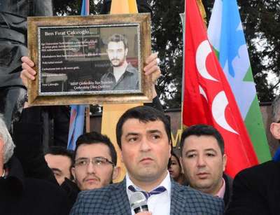 Ülkücüler öldürülen Fırat için yürüdü