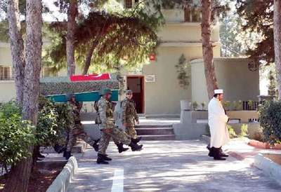 Süleyman Şah ve 2 askerin naaşları için hudut karakolunda geçici türbe