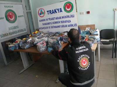 Hamzabeyli’de torna malzemesi ve matkap ucu ele geçti