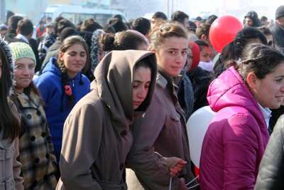 Ardahan'ın kurtuluş törerinde Solo Türk gösterisi