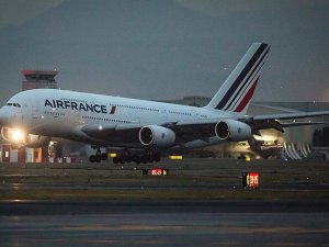 Greve Air France pilotları da katıldı